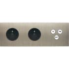 MODELEC - Façade Confidence Laiton Acier Triple Horizontale PC Pc C3