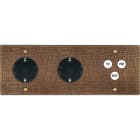 MODELEC - Façade Fascination Laiton Coslan Triple Horizontale Pckpckc3 V