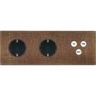 MODELEC - Façade Fascination Laiton Coslan Triple Horizontale PCK Pck C3