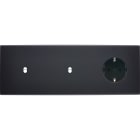 MODELEC - Façade Confidence Laiton Noir Mat Triple Horizontale B1 B1 Pck