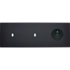 MODELEC - Façade Confidence Laiton Noir Triple Horizontale 1 Basculeur 1 Basculeur PC