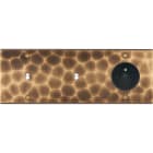 MODELEC - Façade Fascination Laiton Onde Triple Horizontale B1 B1 PC à Vis