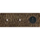 MODELEC - Façade Fascination Laiton Fauve Triple Horizontale 1 Basculeur 1 Basculeur PC