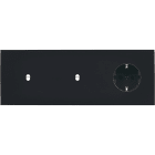 MODELEC - Façade Désir Noir Mat Triple Horizontale B1 B1 PCK