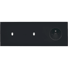 MODELEC - Façade Désir Noir Mat Triple Horizontale B1 B1 PC