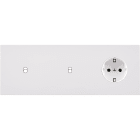 MODELEC - Façade Désir Blanc Mat Triple Horizontale B1 B1 PCK