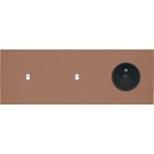 MODELEC - Façade Désir Moka Mat Triple Horizontale B1 B1 PC