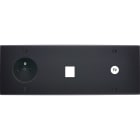 MODELEC - Façade Confidence Laiton Noir Mat Triple Horizontale PC M1 C1 à Vis