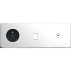 MODELEC - Façade Confidence Laiton Chrome Triple Horizontale PC M1 C1