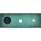 MODELEC - Façade Fascination Laiton Jade Triple Horizontale PC M1 C1