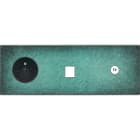 MODELEC - Façade Fascination Laiton Jade Triple Horizontale PC M1 C1