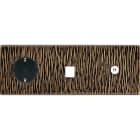 MODELEC - Façade Fascination Laiton Fauve Triple Horizontale PCK M1 C1