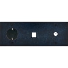 MODELEC - Façade Fascination Laiton Ombre Triple Horizontale PCK M1 C1 Vis