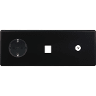 MODELEC - Façade Hitera Noir Soft Touch Triple Horizontale PCK M1 C1