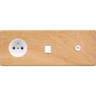 MODELEC - Façade Hitera Chene Clair Triple Horizontale PC M1 C1