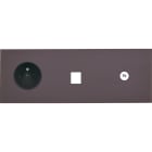 MODELEC - Façade Désir Anthracite Mat Triple Horizontale PC M1 C1