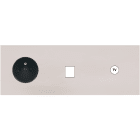 MODELEC - Façade Désir Gris Perle Mat Triple Horizontale PC M1 C1