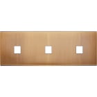 MODELEC - Façade Confidence Laiton Vieux Bronze Triple Horizontale M1 M1 M1