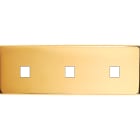 MODELEC - Façade Confidence Laiton Or Miroir Triple Horizontale M1 M1 M1