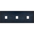 MODELEC - Façade Fascination Laiton Ombre Triple Horizontale M1 M1 M1