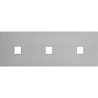 MODELEC - Façade Désir Alu Mat Triple Horizontale 1 Media 1 Media 1 Media