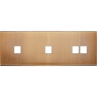 MODELEC - Façade Confidence Laiton Vieux Bronze Triple Horizontale M1 M1 M2