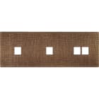 MODELEC - Façade Fascination Laiton Coslan Triple Horizontale M1 M1 M2