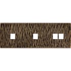 MODELEC - Façade Fascination Laiton Fauve Triple Horizontale M1 M1 M2
