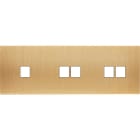 MODELEC - Façade Confidence Laiton Brosse Triple Horizontale M1 M2 M2