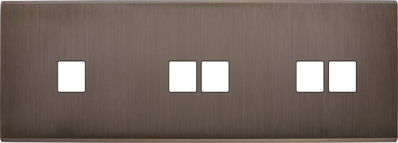 MODELEC - Façade Confidence Laiton Canon De Fusil Triple Horizontale M1 M2 M2