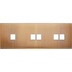 MODELEC - Façade Confidence Laiton Vieux Bronze Triple Horizontale M1 M2 M2