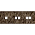 MODELEC - Façade Fascination Laiton Fauve Triple Horizontale M1 M2 M2