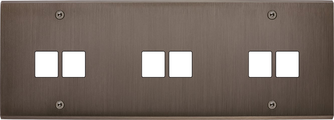 MODELEC - Façade Confidence Laiton Canon De Fusil Triple Horizontale M2 M2 M2 à Vis