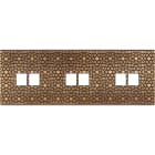 MODELEC - Façade Fascination Laiton Atlas Triple Horizontale M2 M2 M2