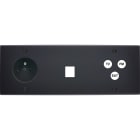 MODELEC - Façade Confidence Laiton Noir Mat Triple Horizontale PC M1 C3 à Vis
