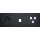 MODELEC - Façade Confidence Laiton Noir Triple Horizontale PC M1 C3