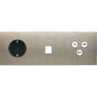 MODELEC - Façade Confidence Laiton Acier Triple Horizontale PCK M1 C3