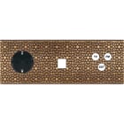 MODELEC - Façade Fascination Laiton Atlas Triple Horizontale PCK M1 C3