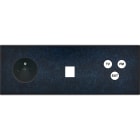 MODELEC - Façade Fascination Laiton Ombre Triple Horizontale PC M1 C3