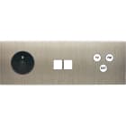 MODELEC - Façade Confidence Laiton Acier Triple Horizontale PC M2 C3