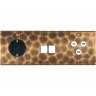 MODELEC - Façade Fascination Laiton Onde Triple Horizontale Pckm2C3 V
