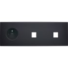 MODELEC - Façade Confidence Laiton Noir Triple Horizontale PC M1 M1