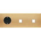 MODELEC - Façade Confidence Laiton Brosse Triple Horizontale PCK M1 M1