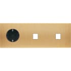 MODELEC - Façade Confidence Laiton Brosse Triple Horizontale PCK M1 M1