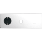 MODELEC - Façade Confidence Laiton Chrome Triple Horizontale PCK M1 M1