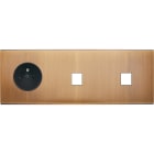 MODELEC - Façade Confidence Laiton Bronze Triple Horizontale PC M1 M1