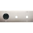 MODELEC - Façade Confidence Laiton Nickel Satine Triple Horizontalepckm1M1 V