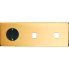 MODELEC - Façade Confidence Laiton Or Miroir Triple Horizontale PCK M1 M1 Magnetique