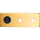MODELEC - Façade Confidence Laiton Or Miroir Triple Horizontale PC M1 M1