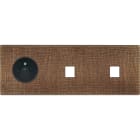 MODELEC - Façade Fascination Laiton Coslan Triple Horizontale PC M1 M1